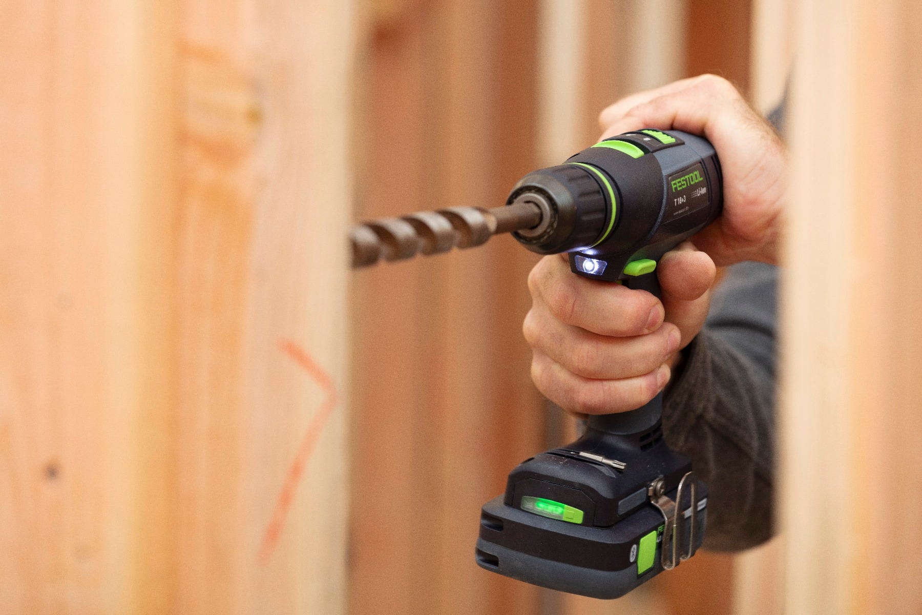 Festool 577608 T 18 Cordless Drill HighPower 4.0Ah SET Kit w/ Systainer3