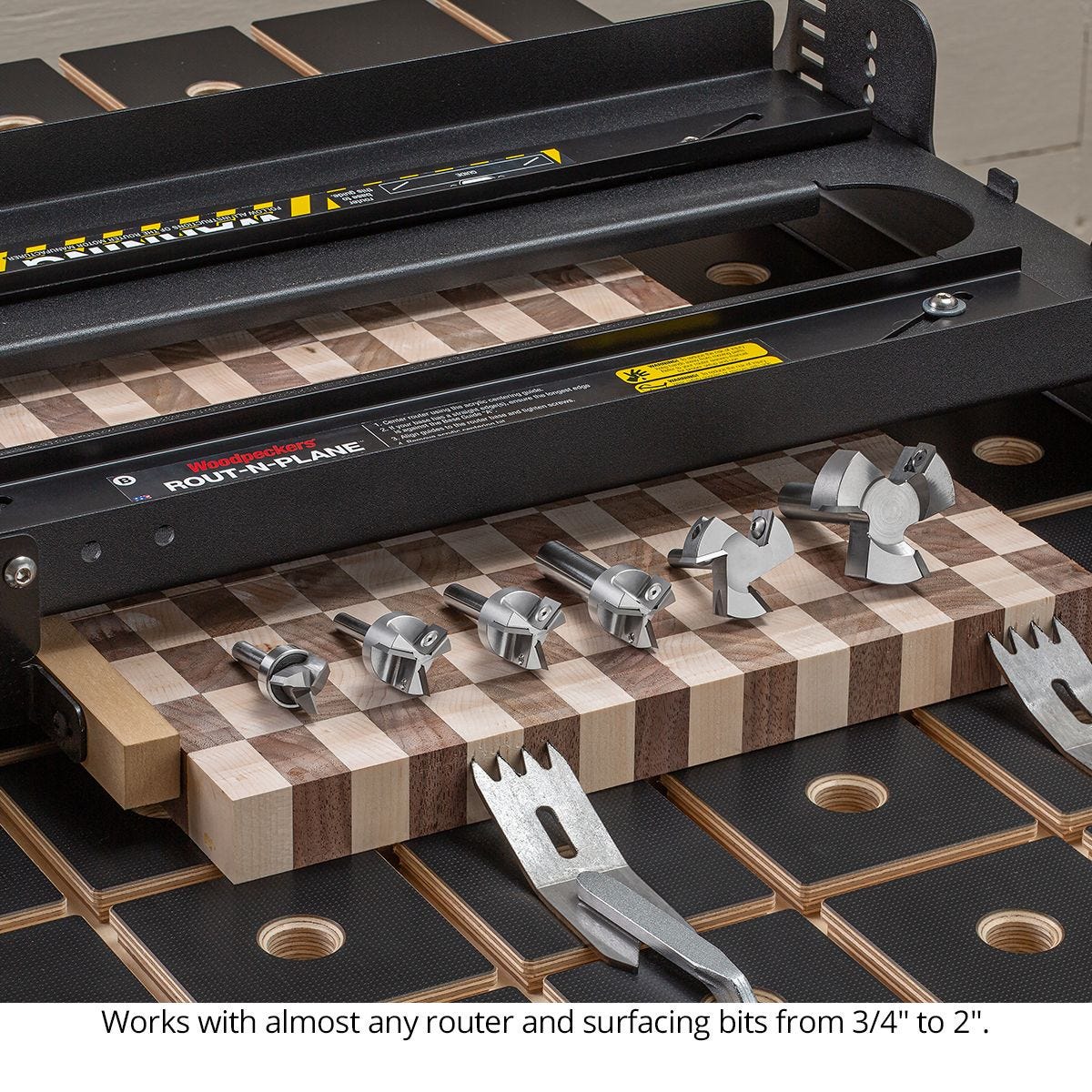 Woodpeckers BTBM Rout-N-Plane Bench Top Board Mill