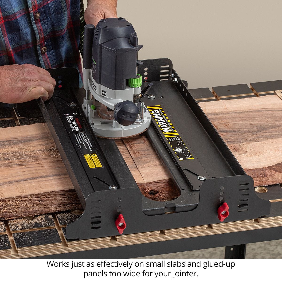 Woodpeckers BTBM Rout-N-Plane Bench Top Board Mill