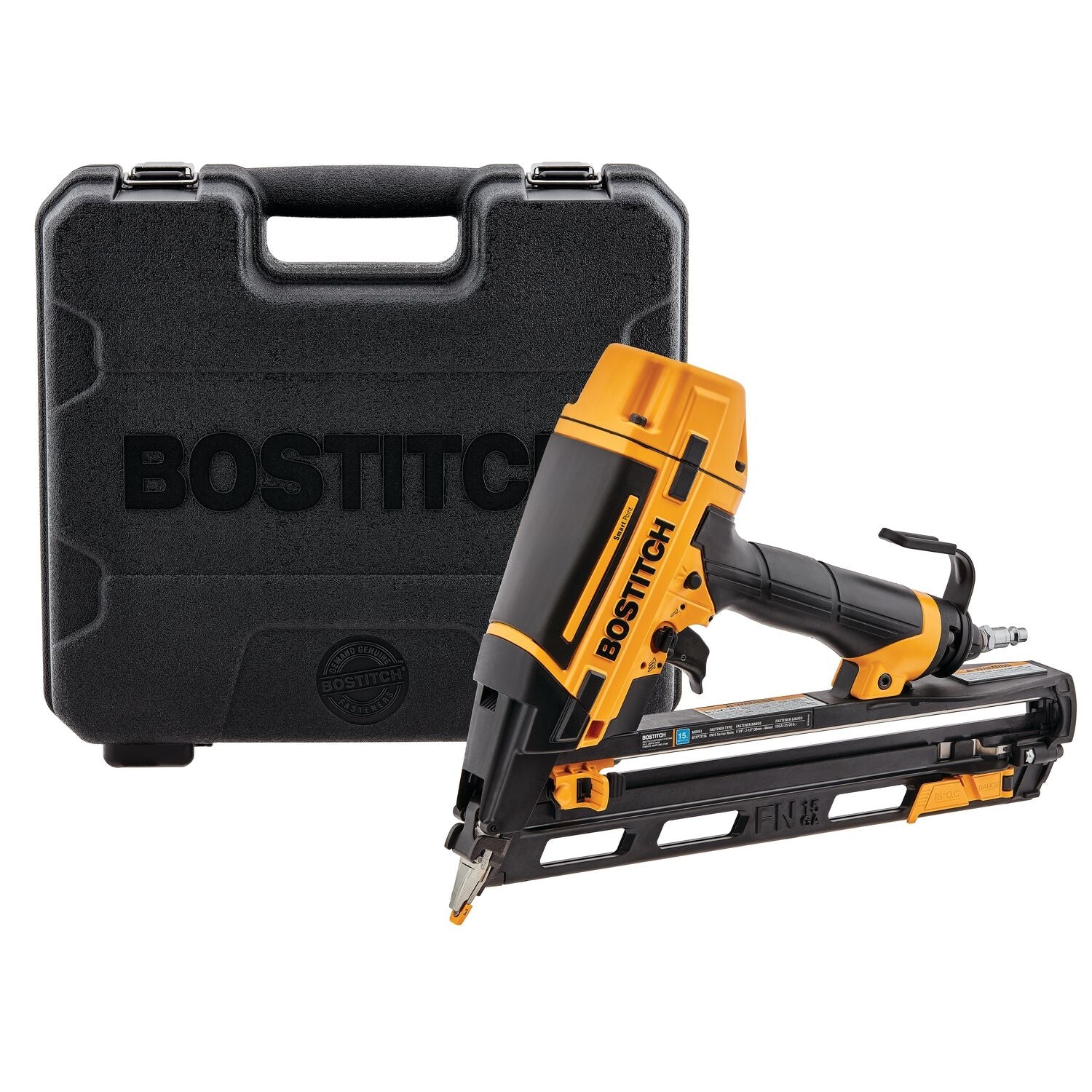 Stanley Bostitch BTFP72156 Smart Point 15Ga "FN" Style Angle Finish Nailer Kit