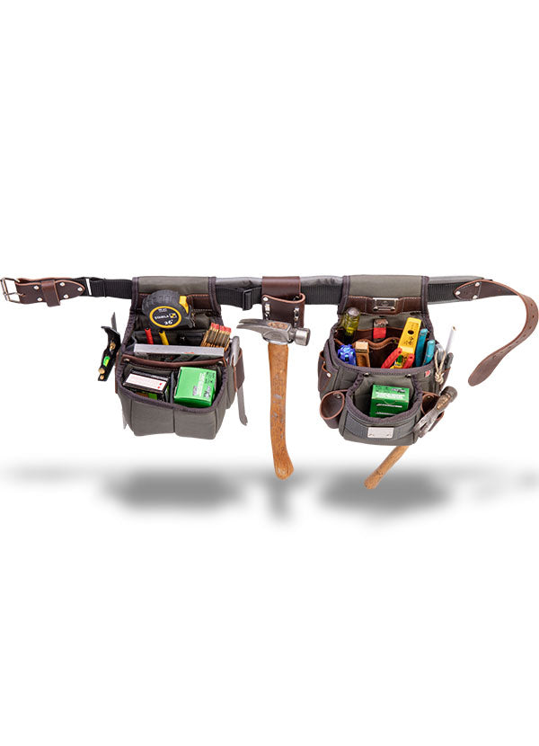 Veto Pro Pac Builders Belt Adjustable Tool Belt with Tool and Fastener Pouches