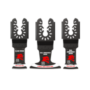 Diablo DOU3BVS Demo Demon Universal Fit Bi-Metal Oscillating Blade Set, 3-Piece