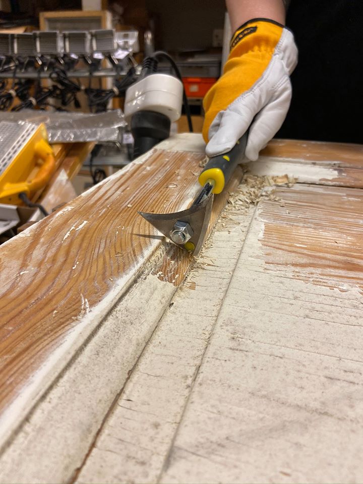 Speedheater Boomerang Paint Scraper for Concave Surfaces – view 3