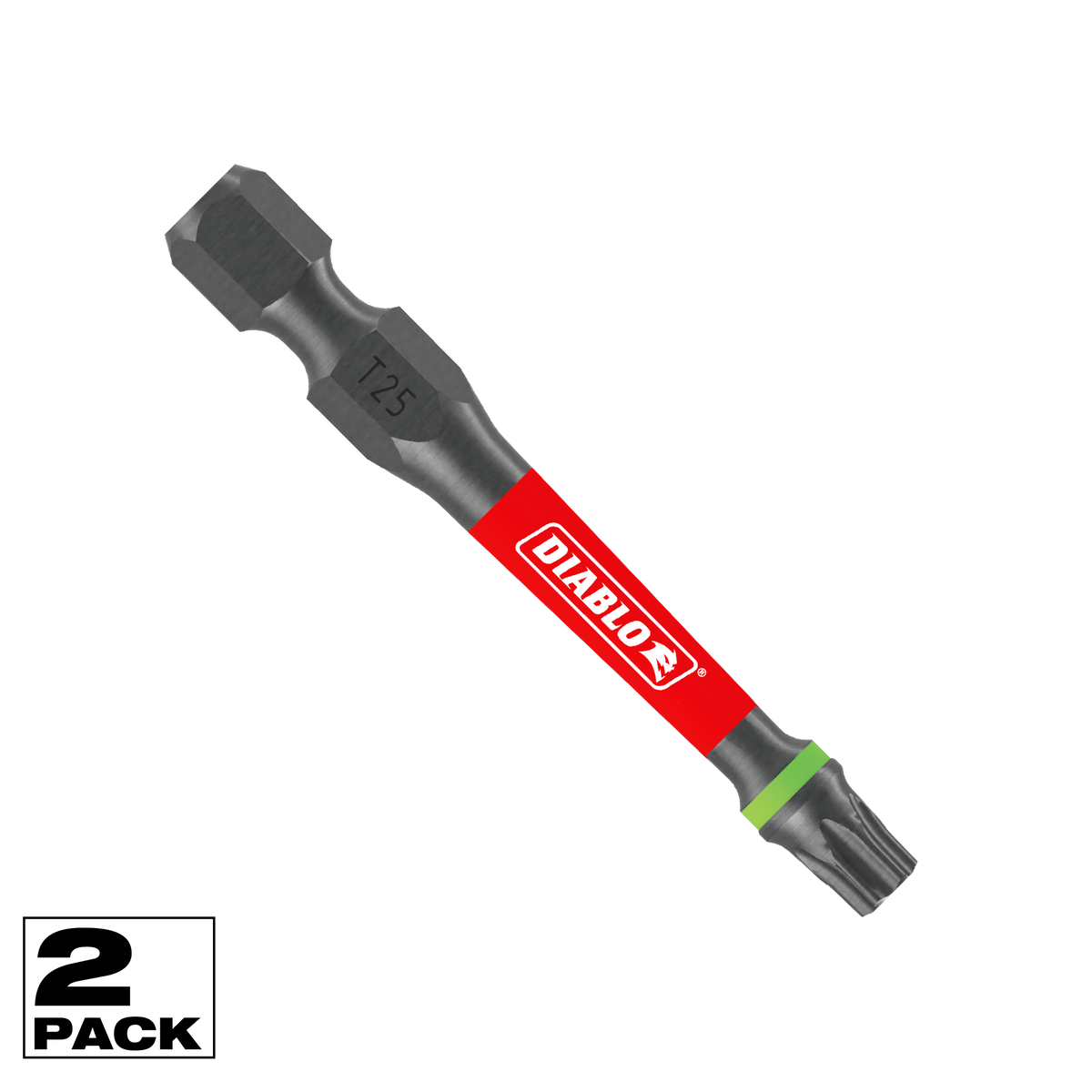 Diablo 2 in. Torx Security T25 Drive Bit (DTH252P2)