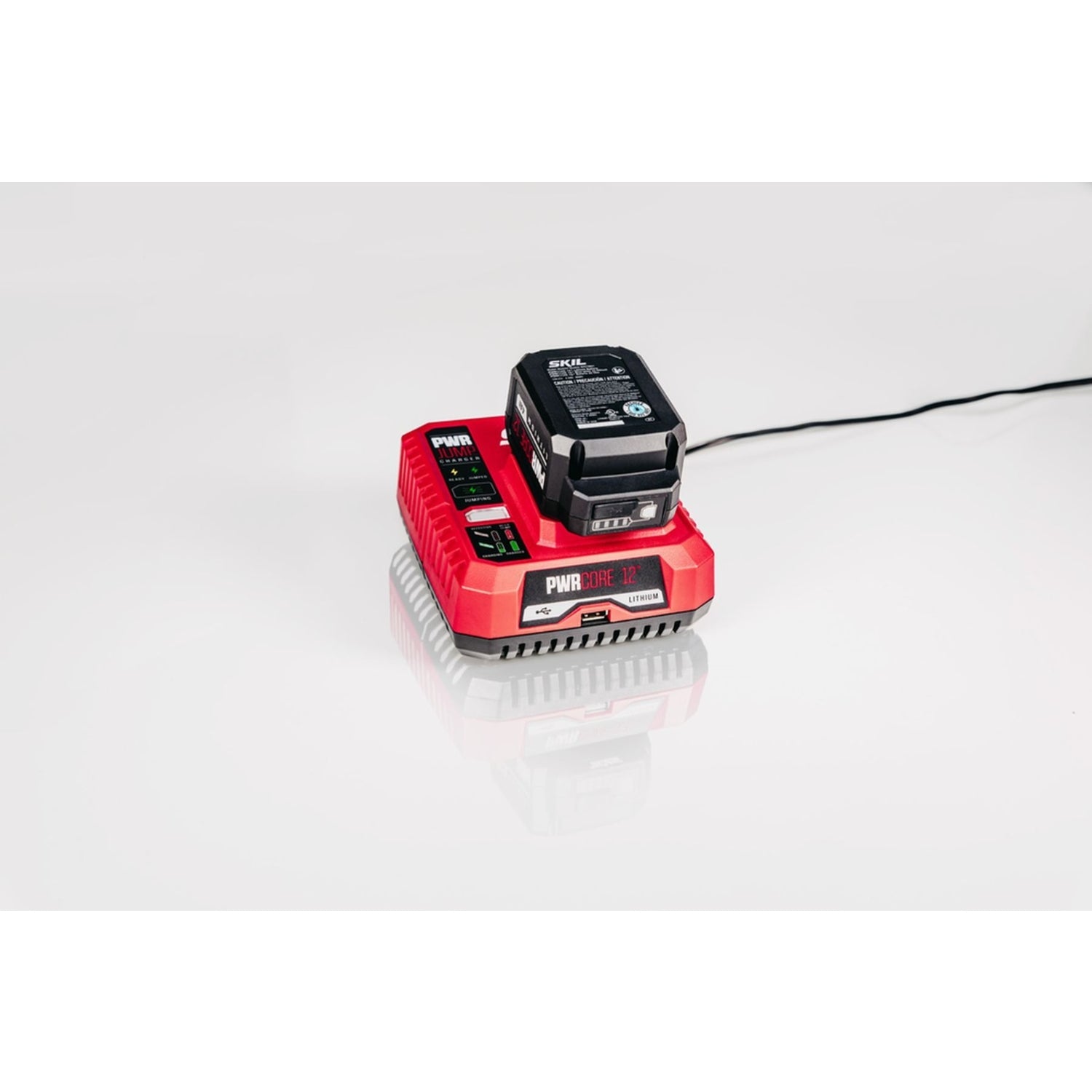 SKIL BY519801 PWRCore 12 Lithium 4.0Ah 12V Battery with PWRAssist Mobile Charging