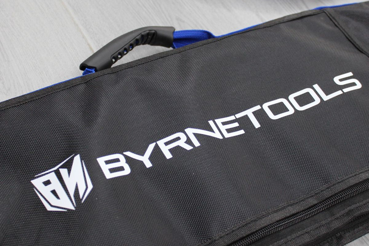 Byrne padded guide rail bag with carry handle