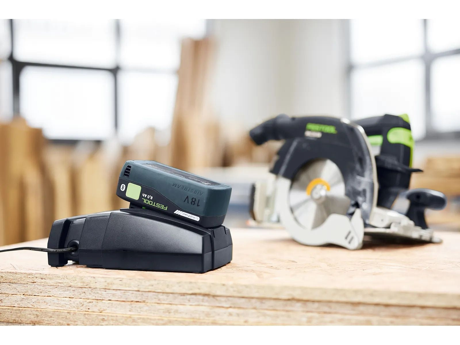 Festool 577328 SYS 18V Dual 8.0Ah and Dual SCA16 Fast Charger Energy Set