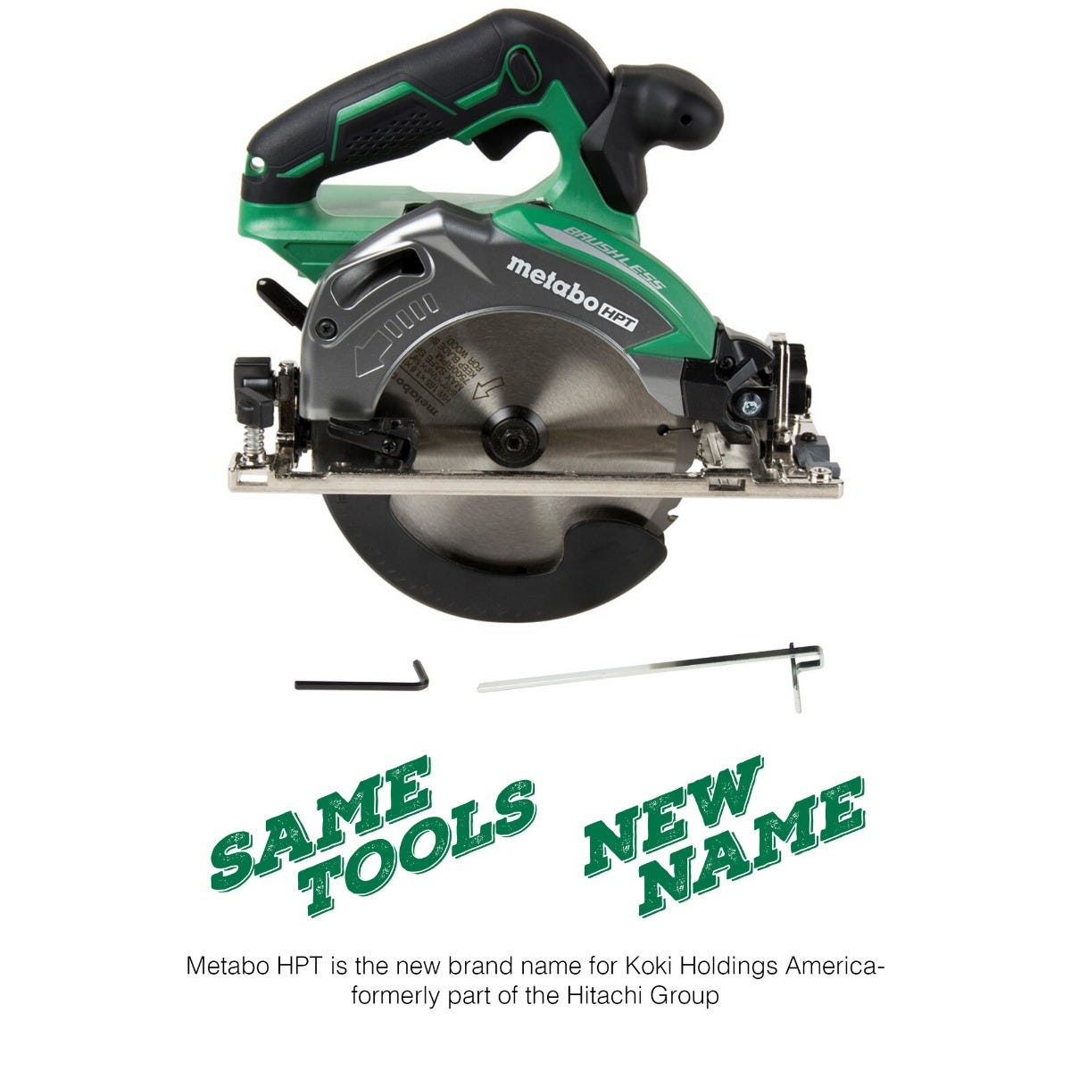 Metabo HPT C18DBALQ4M 18V Brushless 6-1/2" Circular
