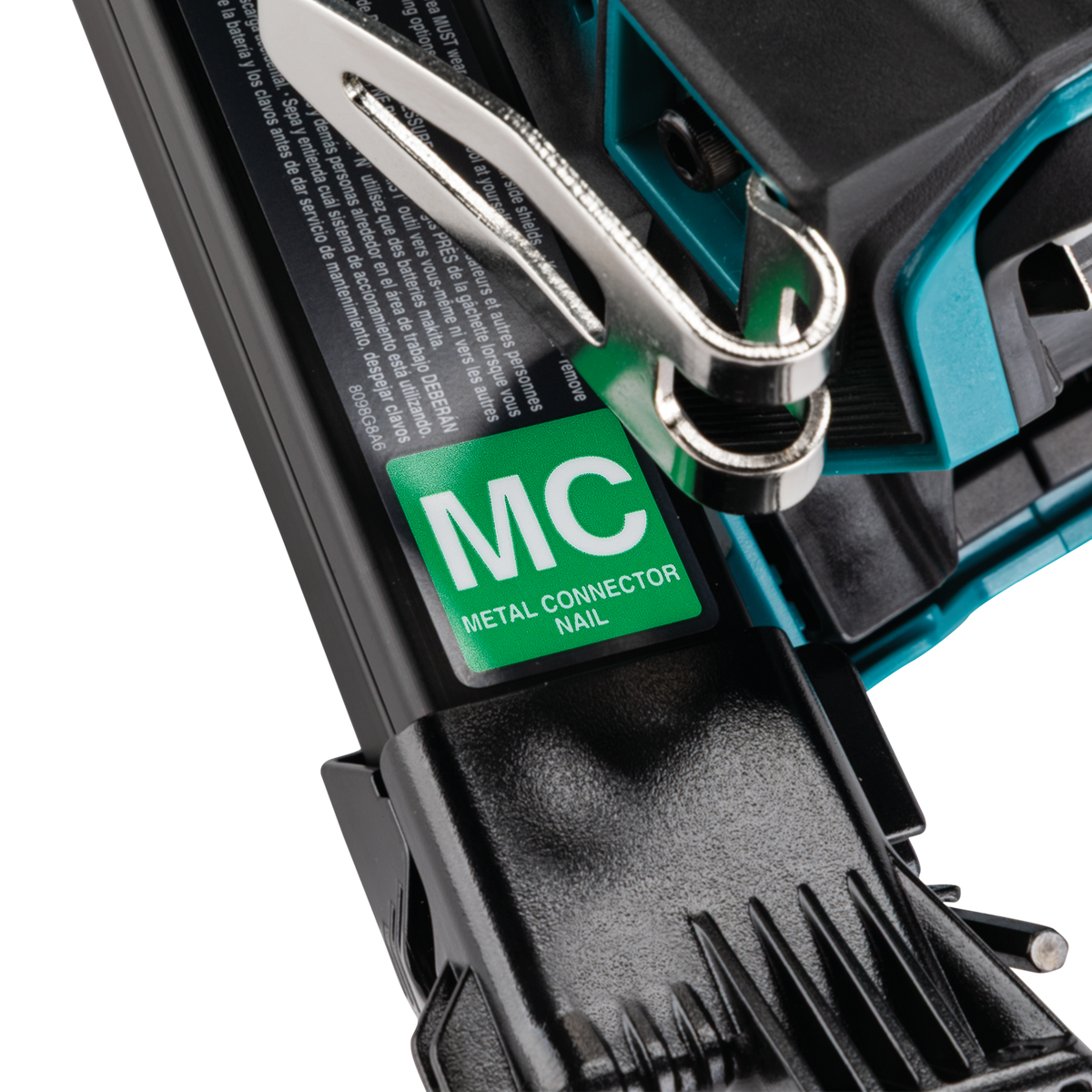 Makita 18V LXT Brushless 2-1/2-in. Positive Placement Metal Connector Nailer (XNB09Z) - feature detail 19