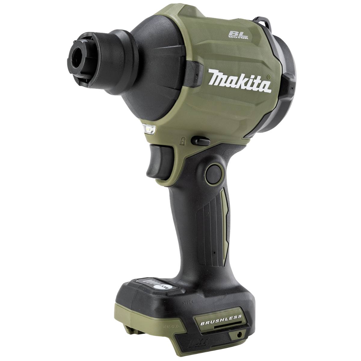 Makita Outdoor Adventure 18V LXT Brushless High Speed Blower/Inflator, LED Flashlight, Cordless Power Source Kit (Bare Tools)