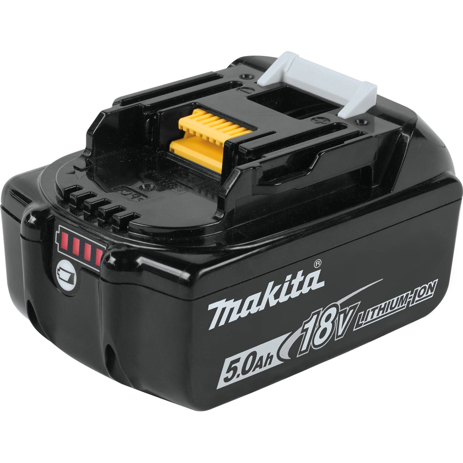 Makita 18V LXT Brushless Cordless 4-Speed 1/2" Impact Wrench w/ Friction Ring Anvil with18V LXT 5.0Ah Battery