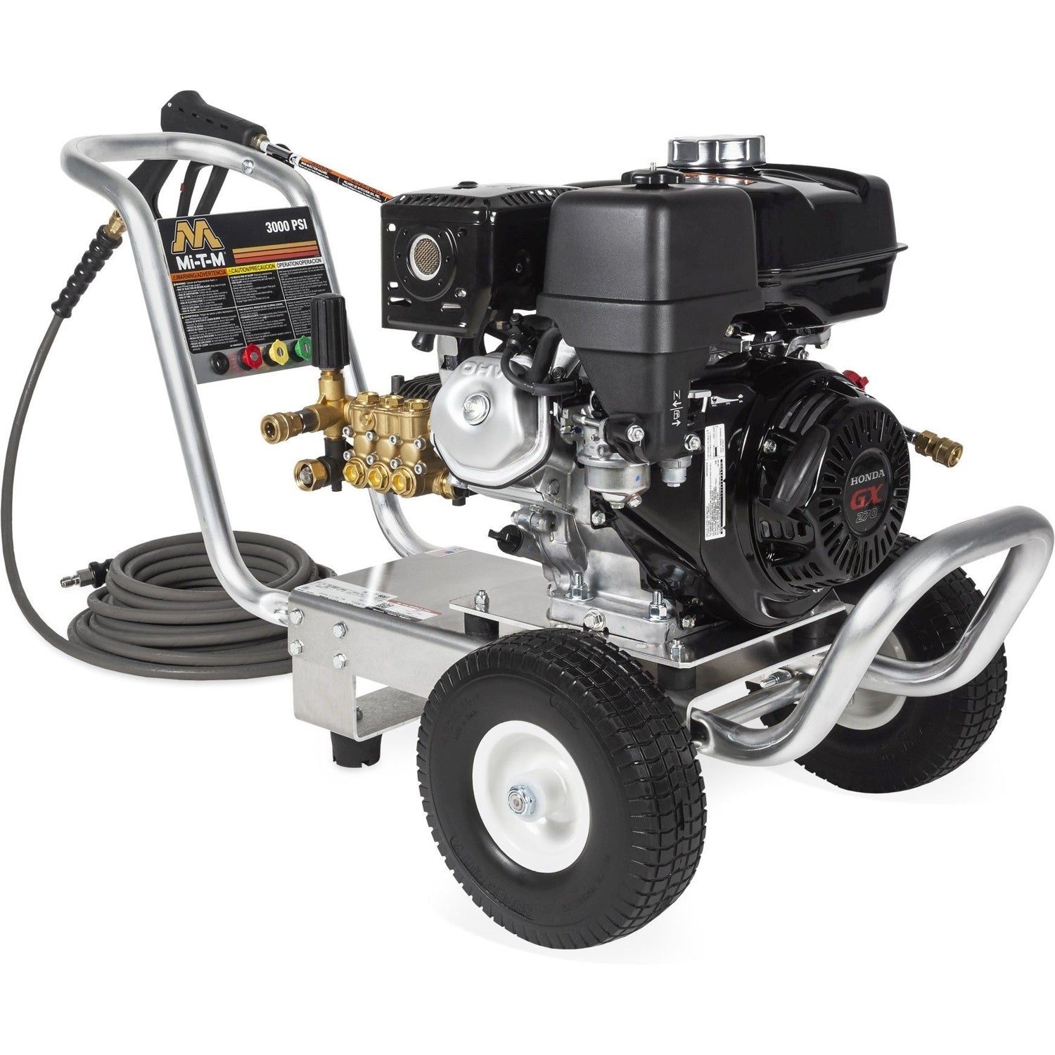 Mi-T-M CA-3003-1MAH CA Aluminum Series 3000 PSI Gasoline Direct Drive Cold Water Pressure Washer