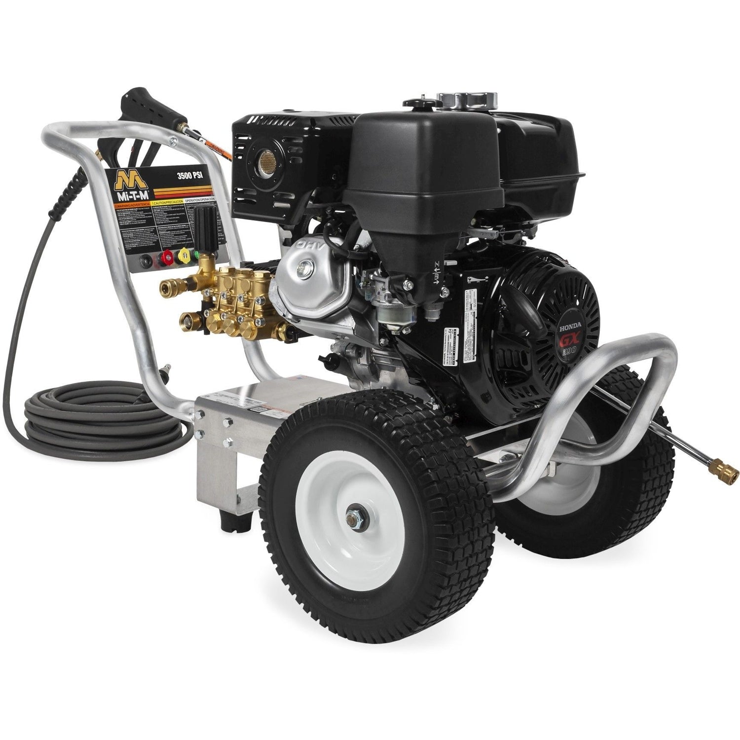 Mi-T-M CA-3504-1MAH CA Aluminum Series 3500 PSI Gasoline Direct Drive Cold Water Pressure Washer