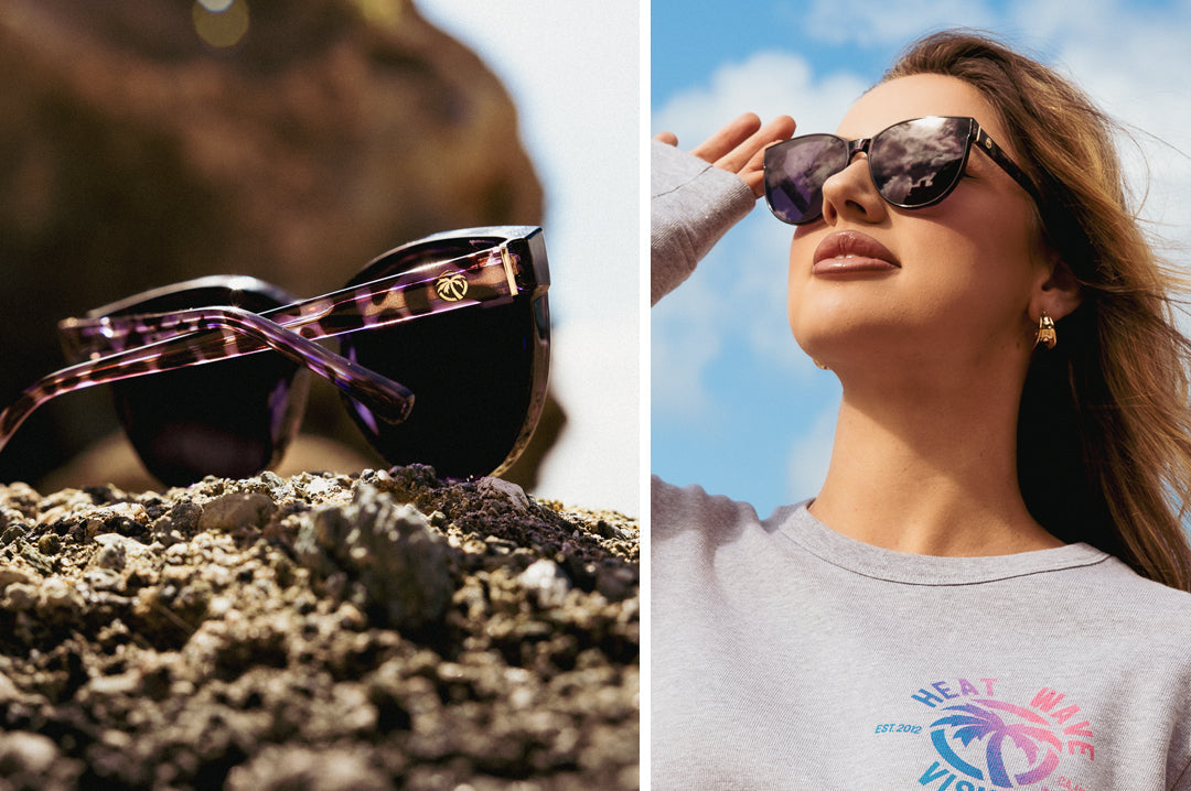 Heat Wave Carat Velvet Tortoise Sunglasses