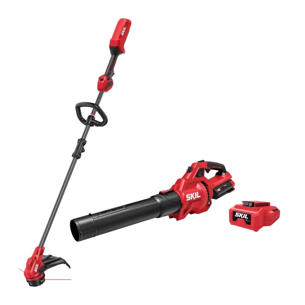 SKIL CB1400C-11 40V 14 In. String Trimmer and 460CFM Blower Combo Kit