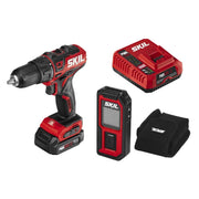 SKIL CB737501 PWR CORE 12 Brushless 12V 1/2 IN. Drill Driver & Laser Measurer Kit