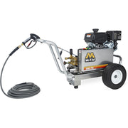Mi-T-M CBA-3504-1MAK CBA Aluminum Series 3500 PSI Gasoline Belt Drive Cold Water Pressure Washer