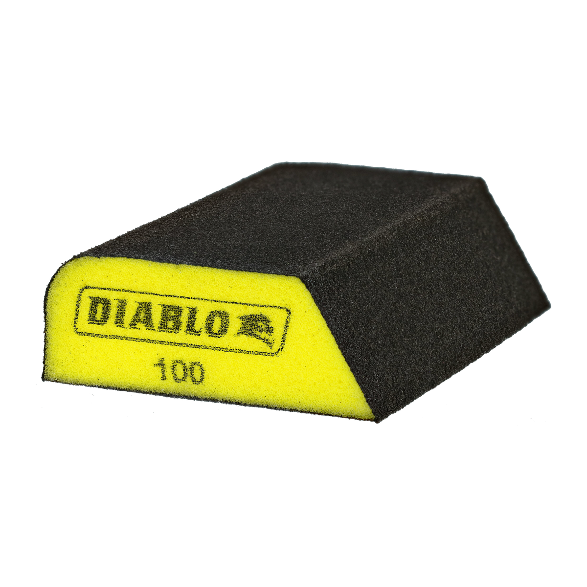 Diablo DFBCOMBFIN01P 4-1/2-in. x 2-3/4-in. x 1-in. 100-Grit 3-in-1 Sanding Sponge
