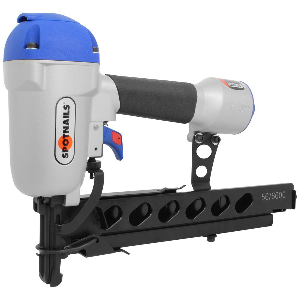 SpotNails X1S6650 medium crown stapler, angled view