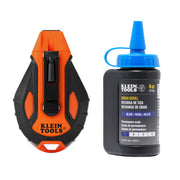 Klein Smooth Retractable Chalk Reel, 100-ft., with Blue Chalk CHLK100S