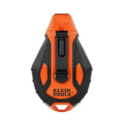 Klein Tools CHLK50S 50-foot chalk reel with high-impact ABS case and rubber grips