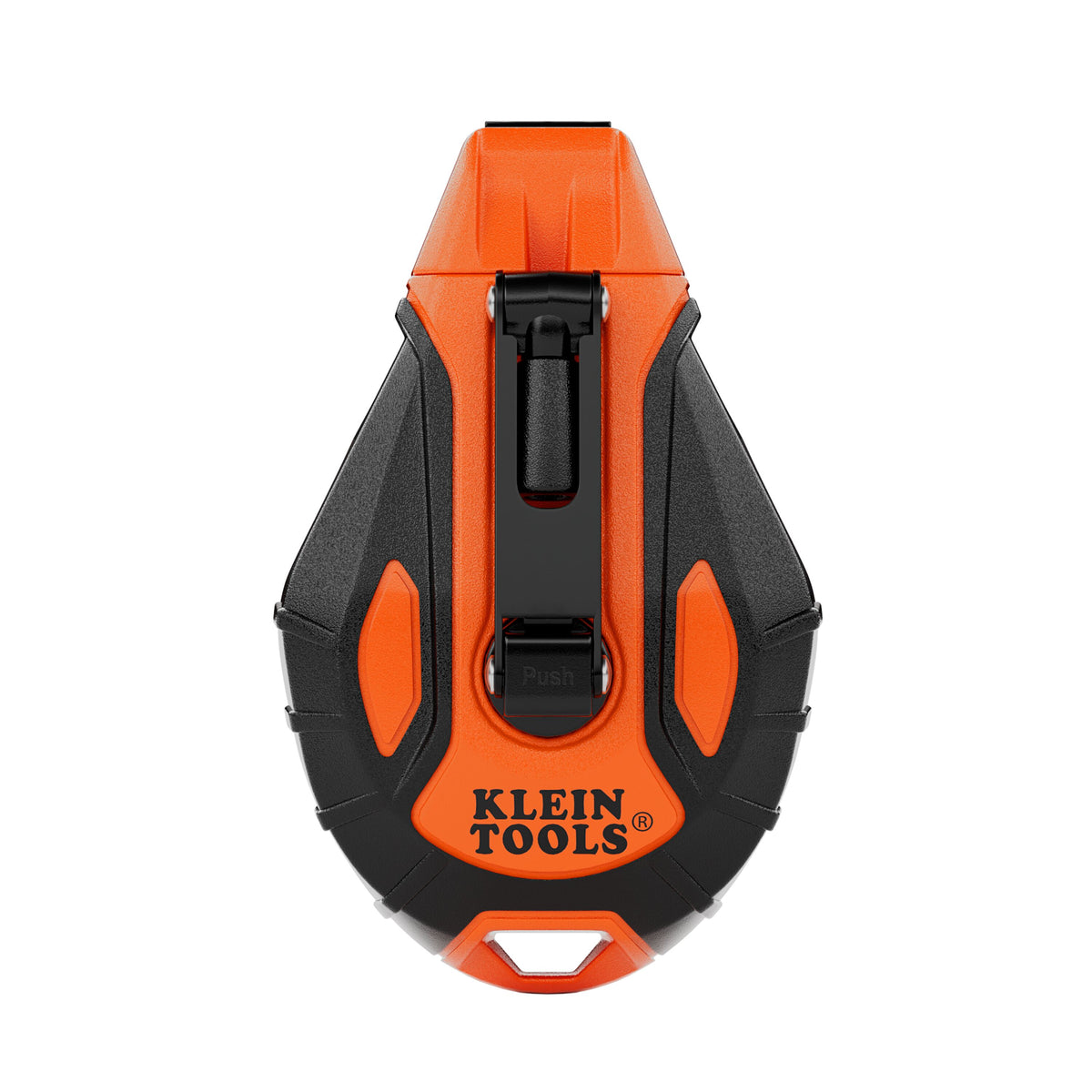 Klein Tools CHLK50S 50-foot chalk reel with high-impact ABS case and rubber grips