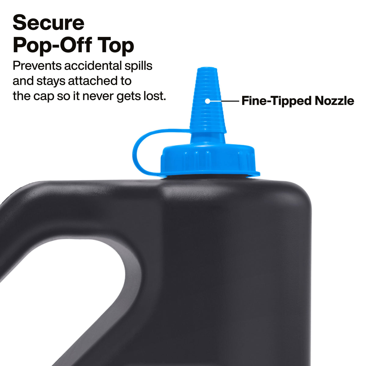 Klein Tools CHLK5B fine-tipped nozzle refilling a chalk reel without mess