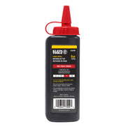 Klein Tools CHLK8R red chalk refill bottle, 8 oz (227 g)