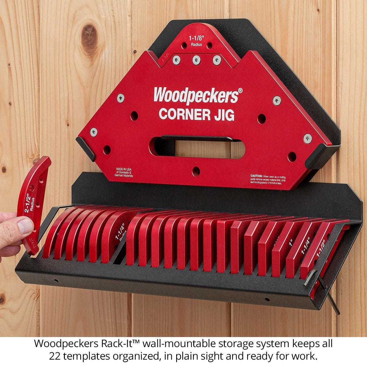Woodpeckers CJ-SET-DL-24 Corner Jig Deluxe Set