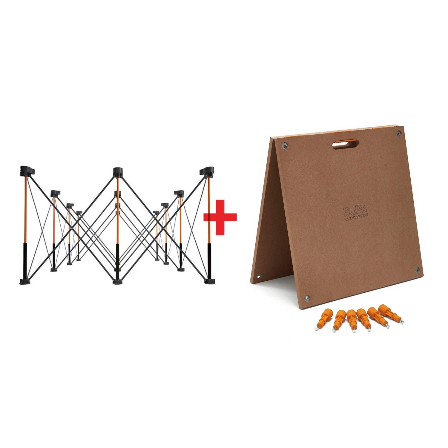 Bora Centipede Workstand with Plain Table Top Set