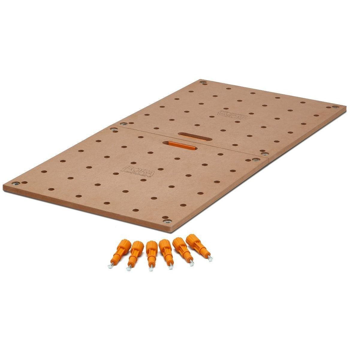 Bora CK22TM 2-ft x 4-ft Centipede Table Top 20mm Dog Holes 96mm On Center