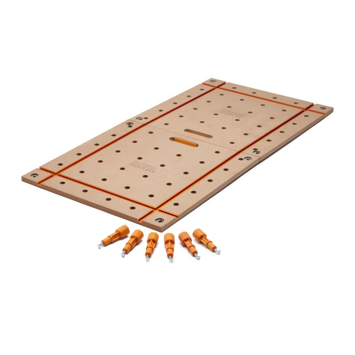 Bora Centipede 2x4-Foot Work Table Support System plus T-Track Tabletop and Carry Bag