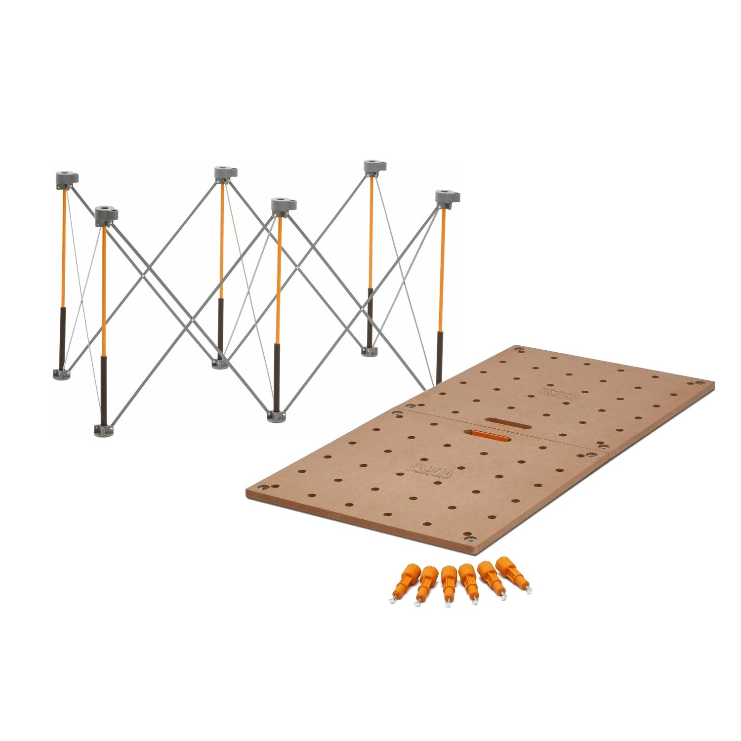 Bora Centipede 2 ft. x 4 ft. Work Table Support System w/ Workbench Tabletop