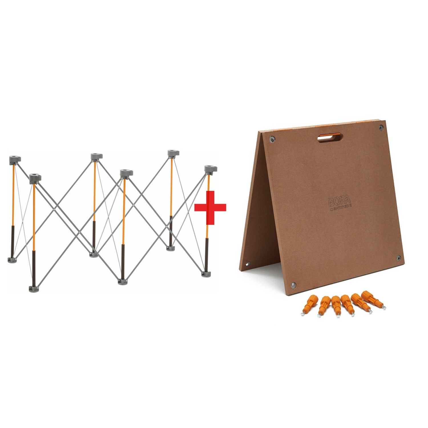 Bora Centipede 2x4-Foot Work Table Support System with Centipede Table Top, Plain