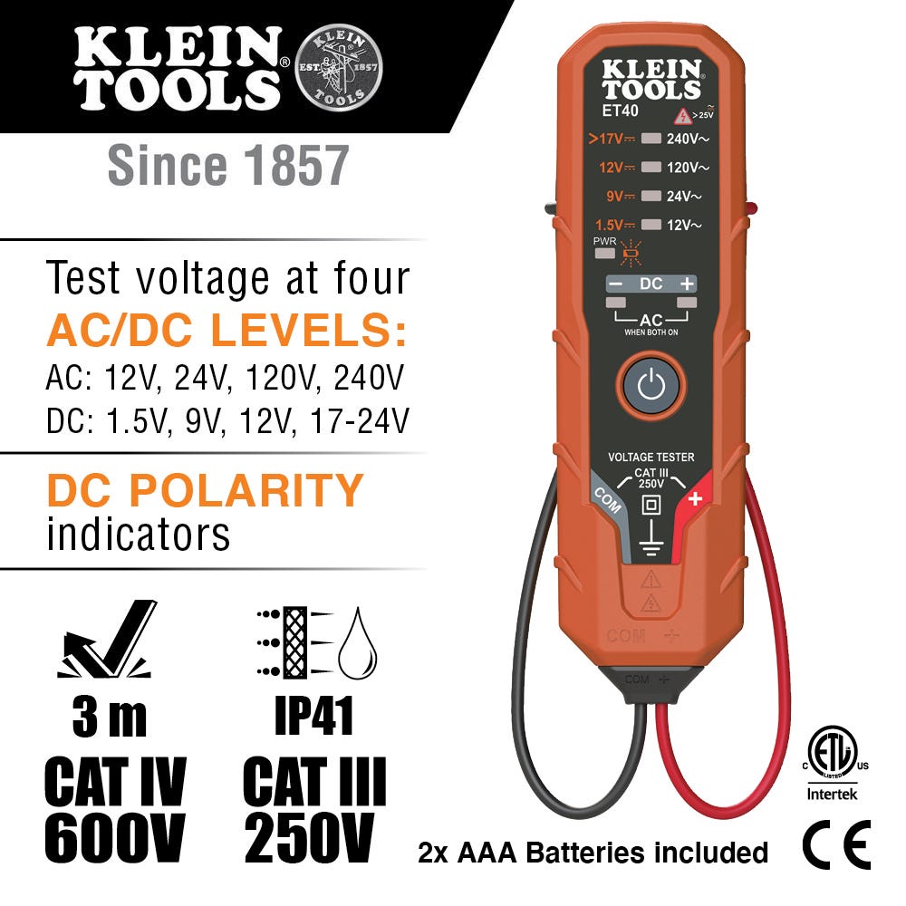 Klein Tools CL220VP Premium Meter Electrical Test Kit