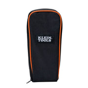 Klein Tools CL910CASE large meter carrying case in black 600D nylon with orange piping