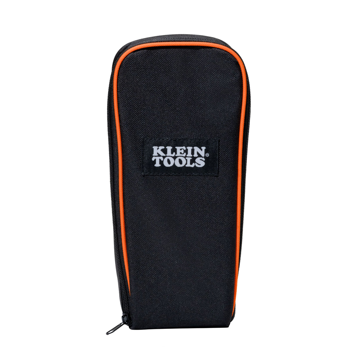 Klein Tools CL910CASE large meter carrying case in black 600D nylon with orange piping