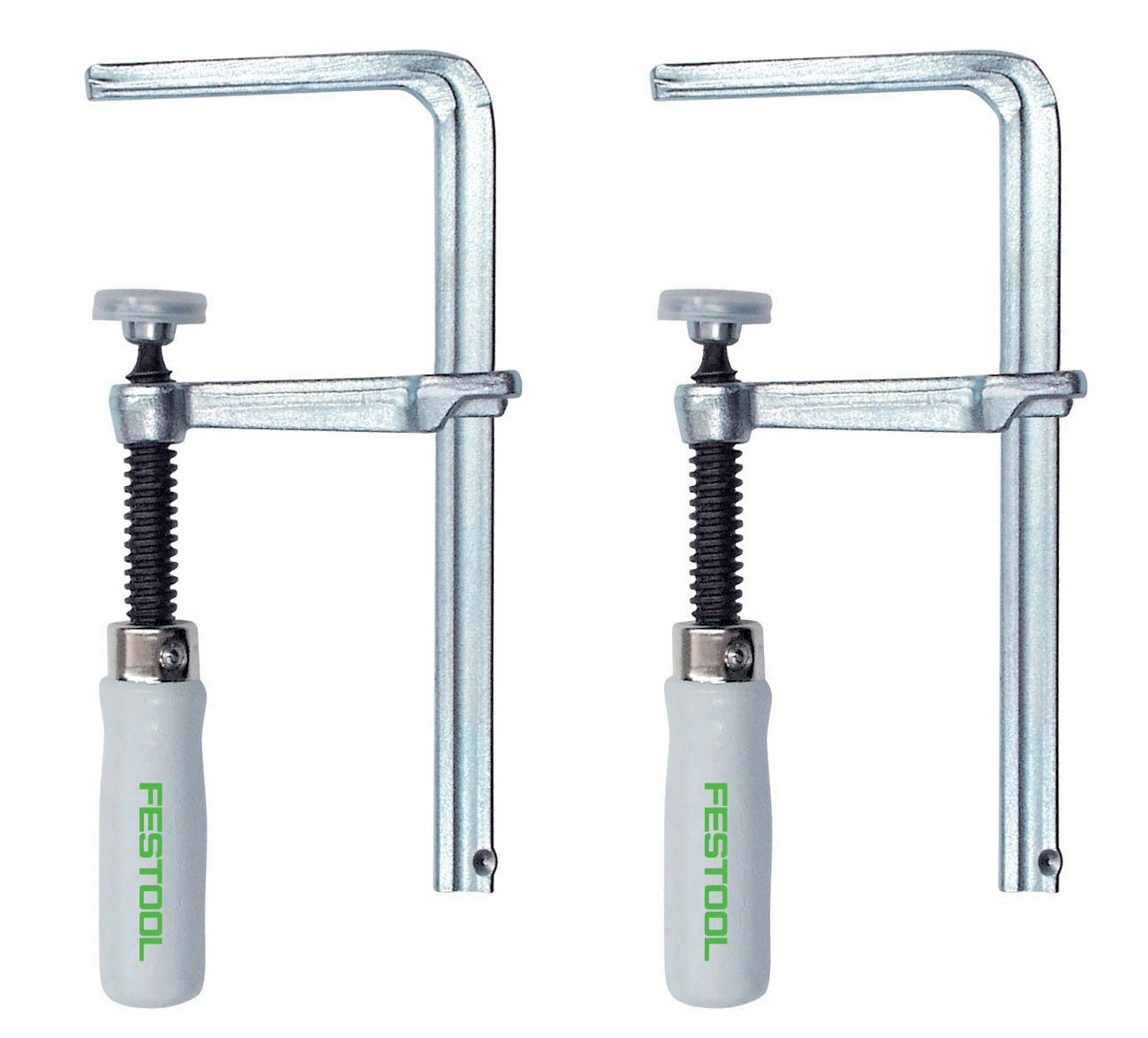 Festool Limited Edition Blue 55" Guide Rail 2-Pack w/ Rail Connectors, Clamps and Tote Bag
