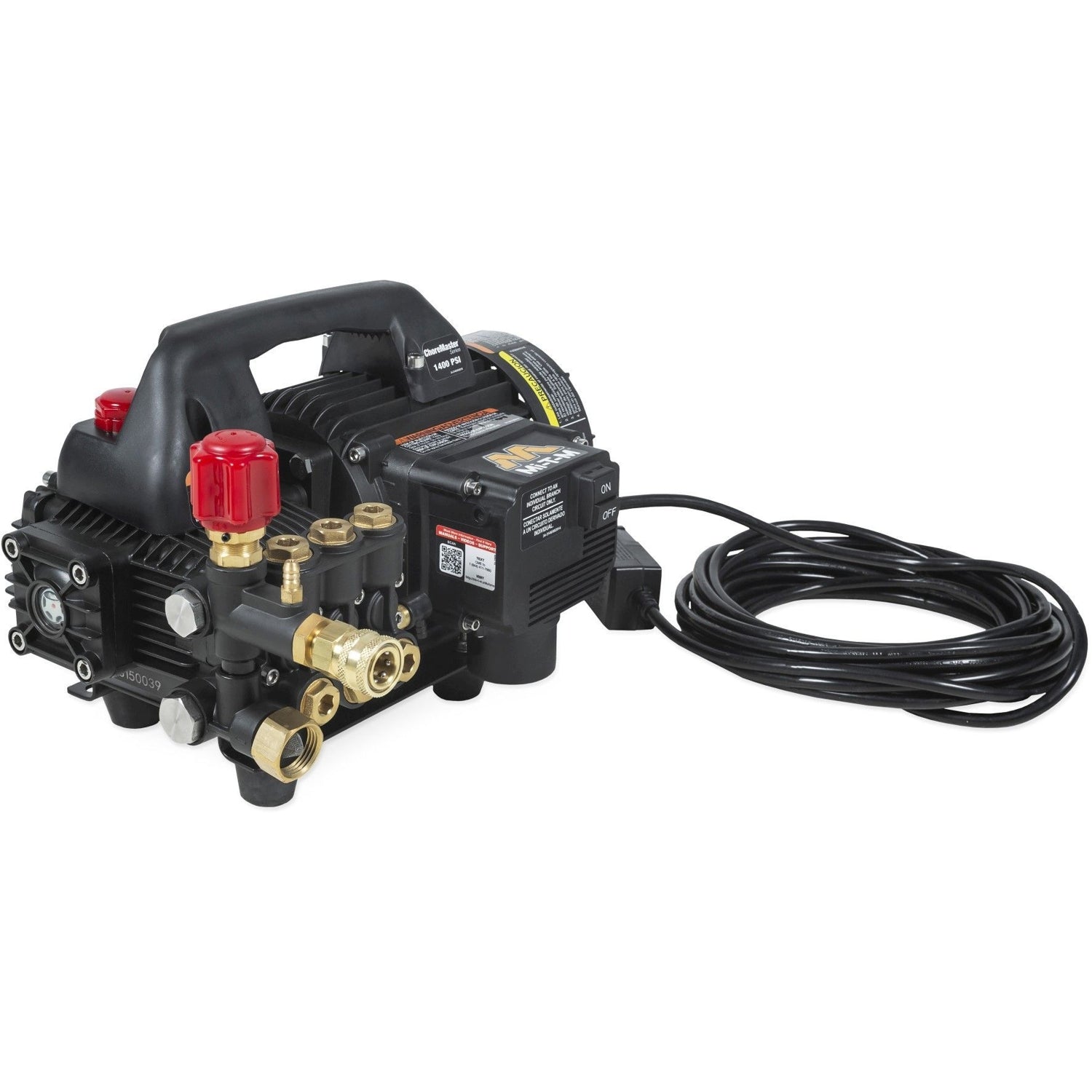 Mi-T-M CM-1400-1MEH ChoreMaster Series 1400 PSI Electric Direct Drive Cold Water Pressure Washer