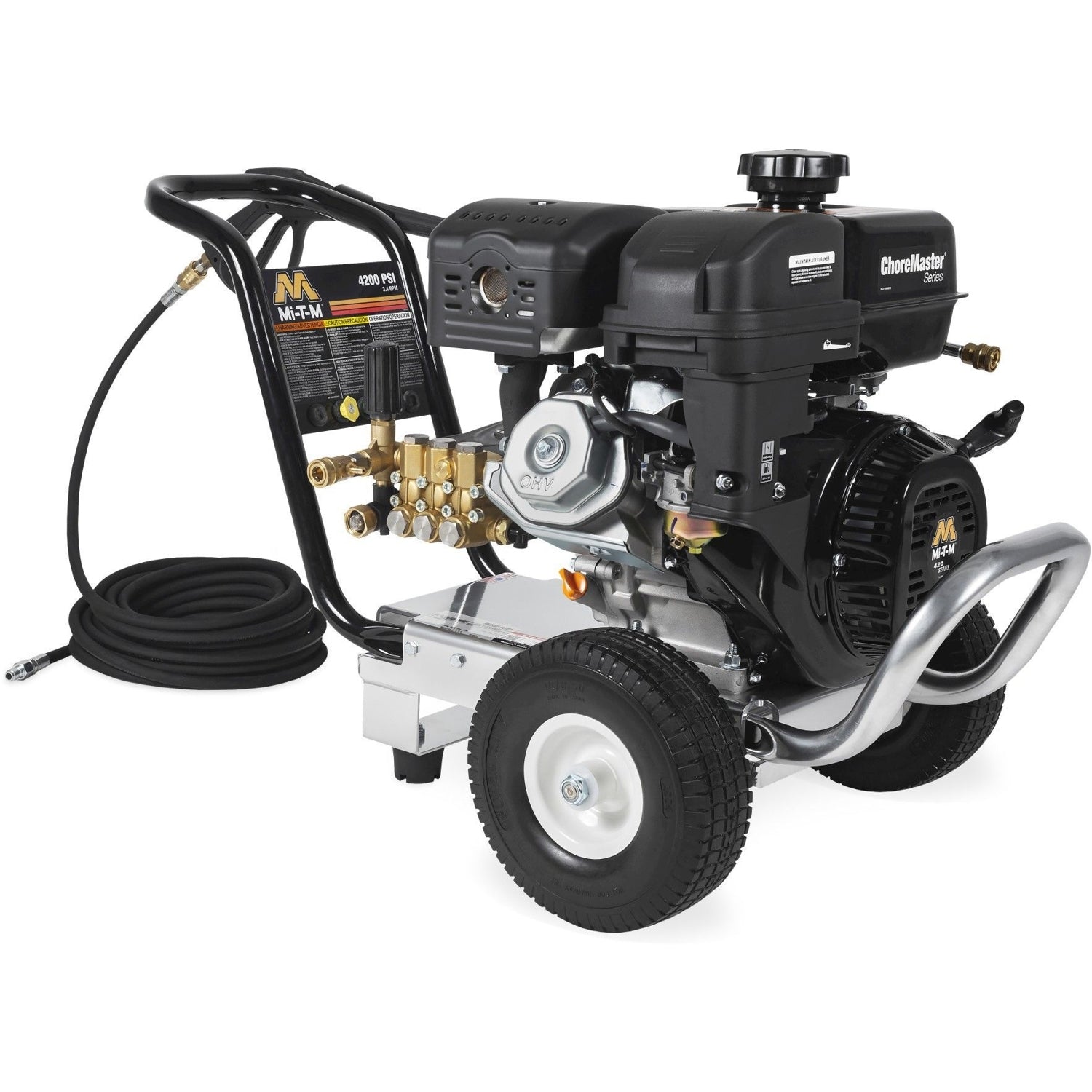 Mi-T-M CM-4200-0MMB ChoreMaster Series 4200 PSI Gasoline Direct Drive Cold Water Pressure Washer