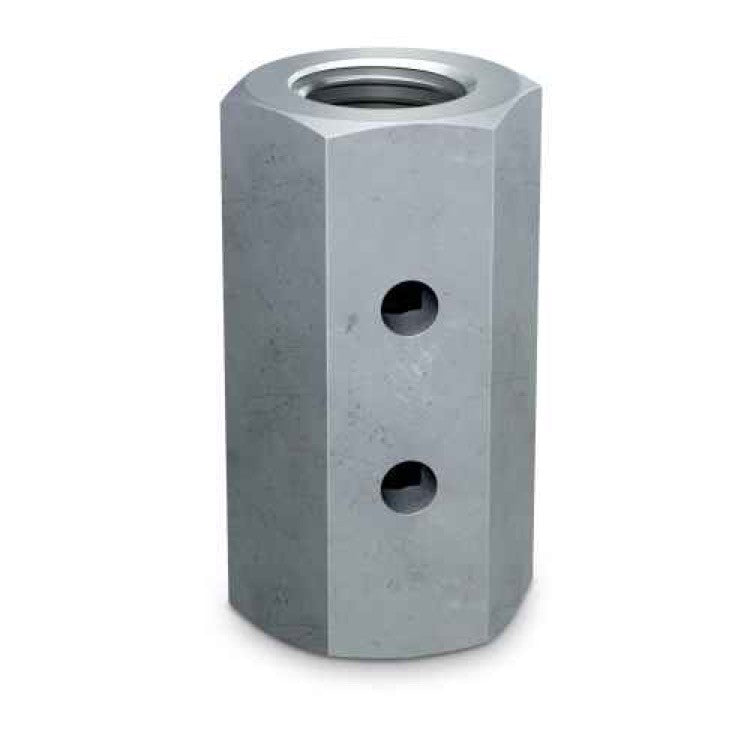 Simpson Strong-Tie CNW5/8-R CNW 5/8-in. Coupler Nut with Witness Hole