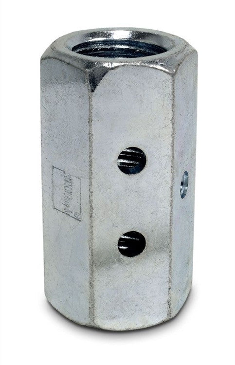 Simpson Strong-Tie CNW7/8-7/8-OST CNW 7/8-in. to 7/8-in. Oversized Thread Coupler Nut with Witness Hole