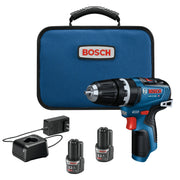 Bosch GSB12V-300B22 12V Max Brushless 3/8-Inch Hammer Drill/Driver 2.0Ah Kit