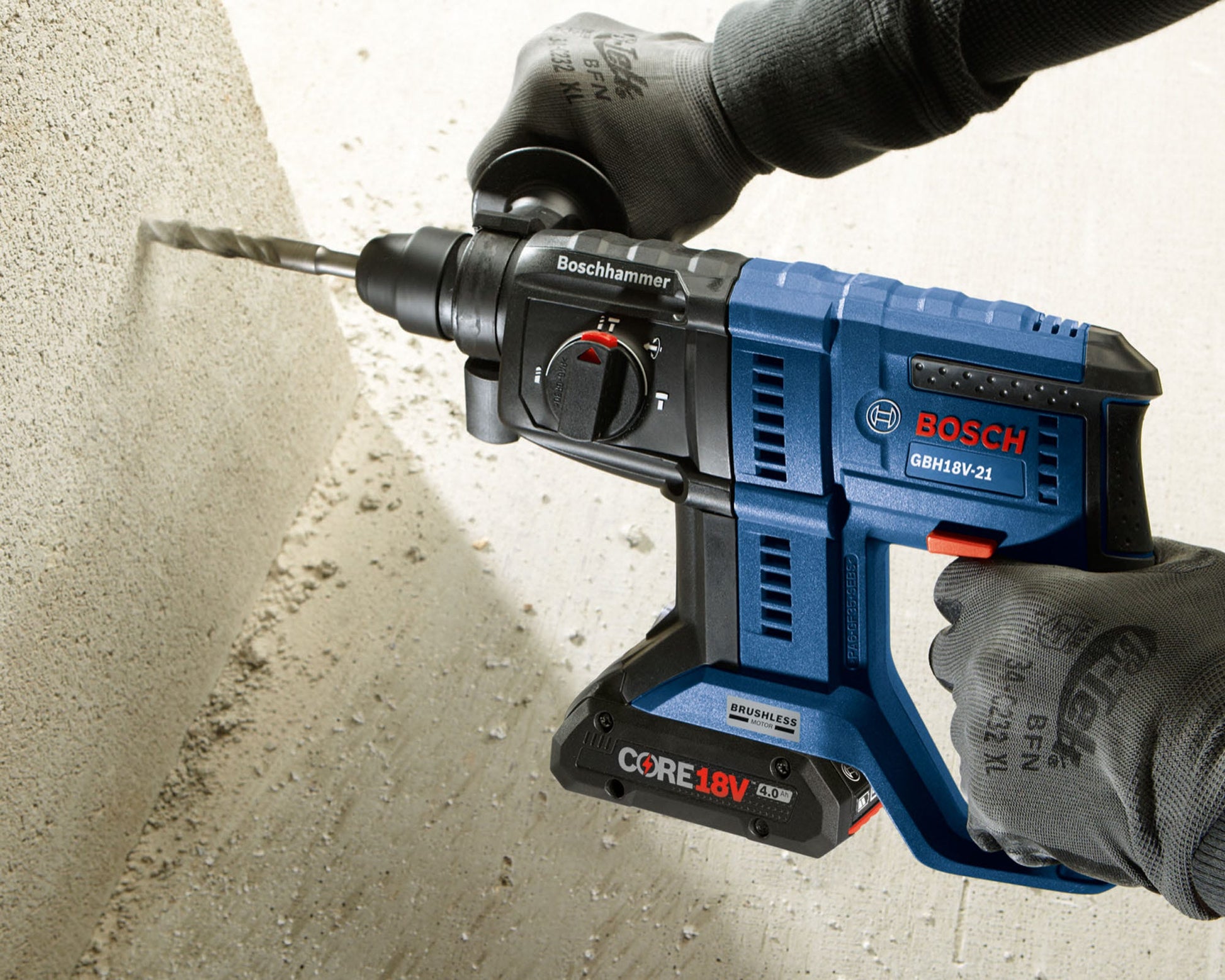 Bosch GBH18V-21N 18V Brushless SDS-plus 3/4 In. Rotary Hammer (Bare Tool)