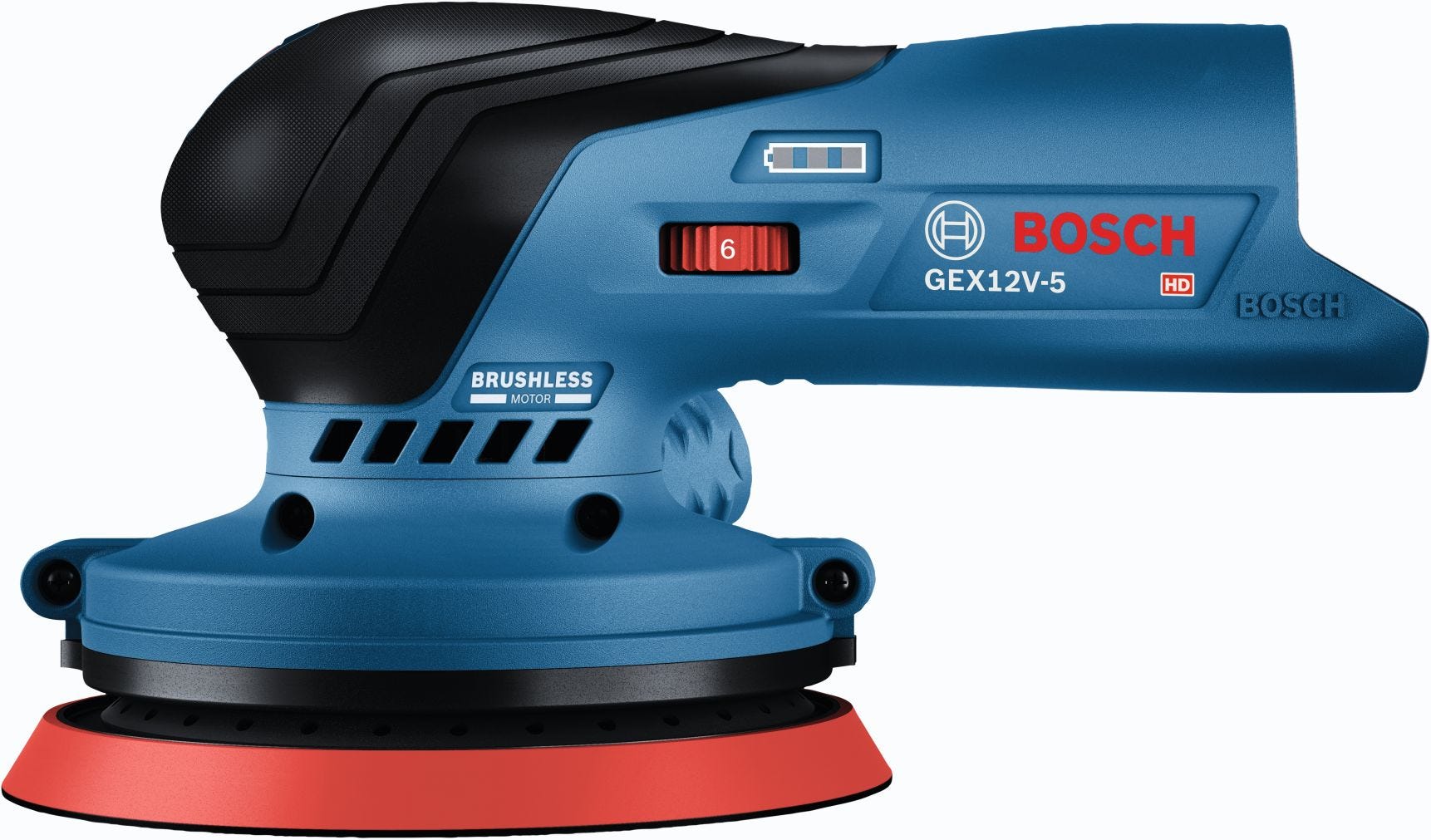 Bosch GEX12V-5N 12V Max Brushless 5-in. Random Orbit Sander, Bare Tool