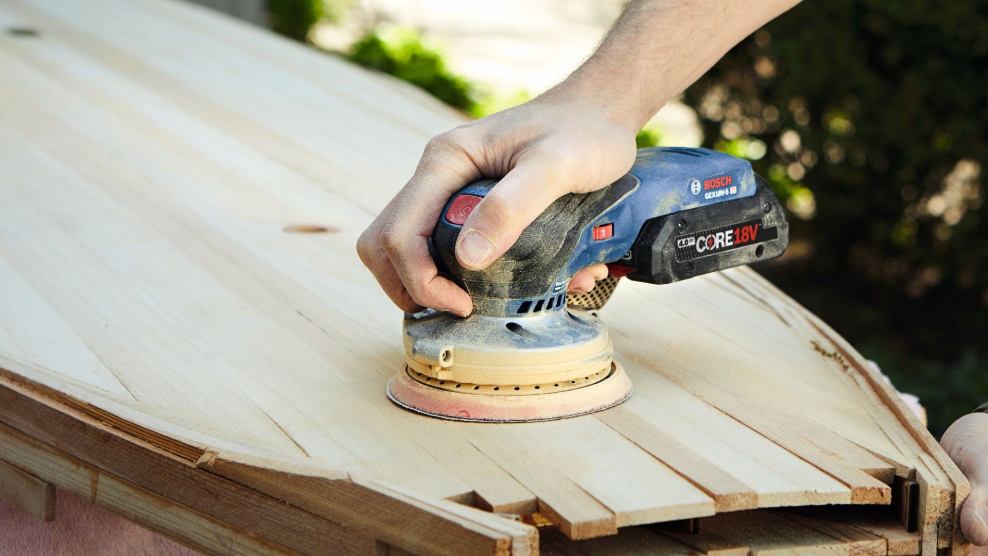 Bosch GEX18V-5N 18V Brushless 5-in. Random Orbit Sander, Bare Tool