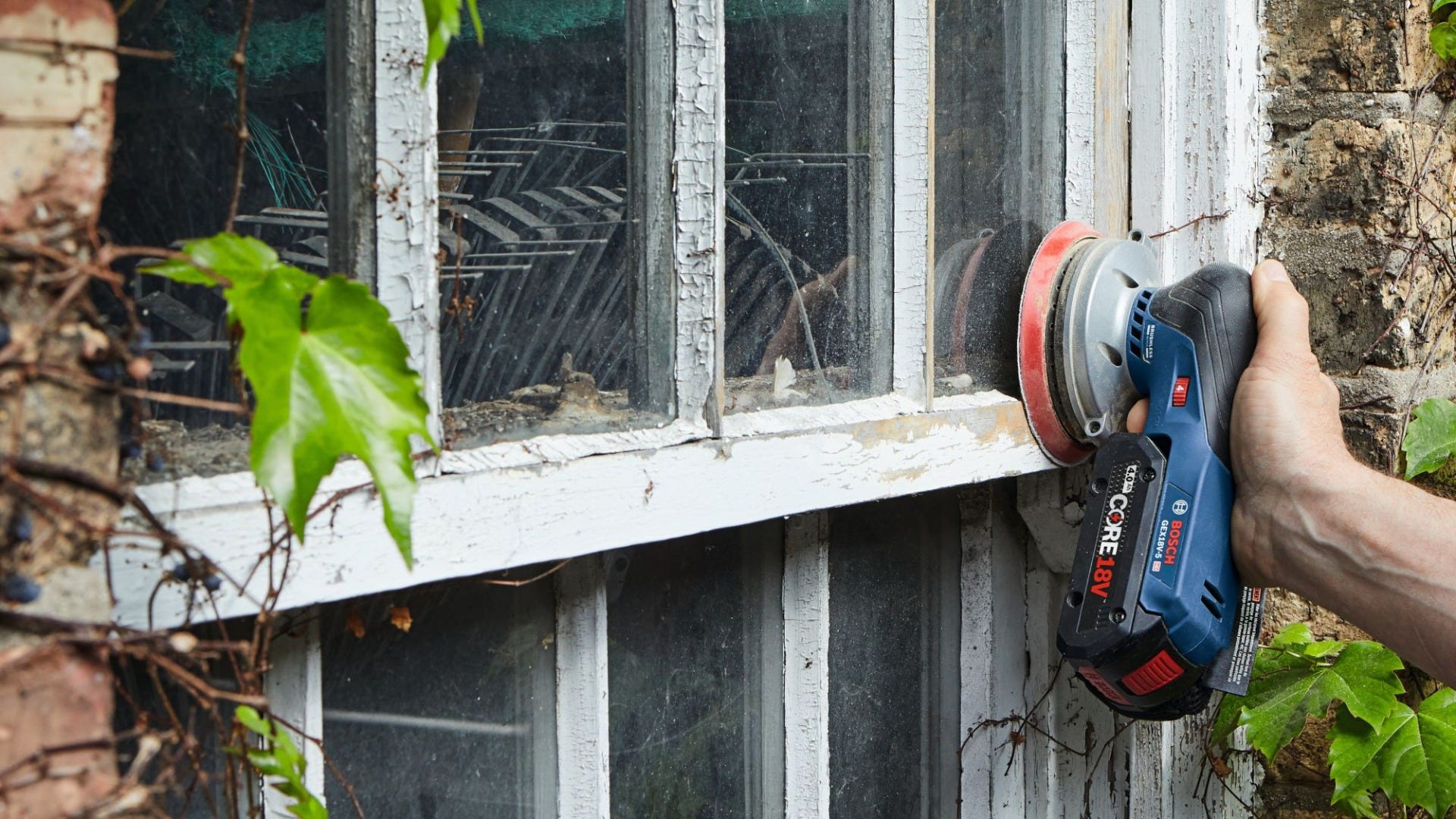 Bosch GEX18V-5N 18V Brushless 5-in. Random Orbit Sander, Bare Tool