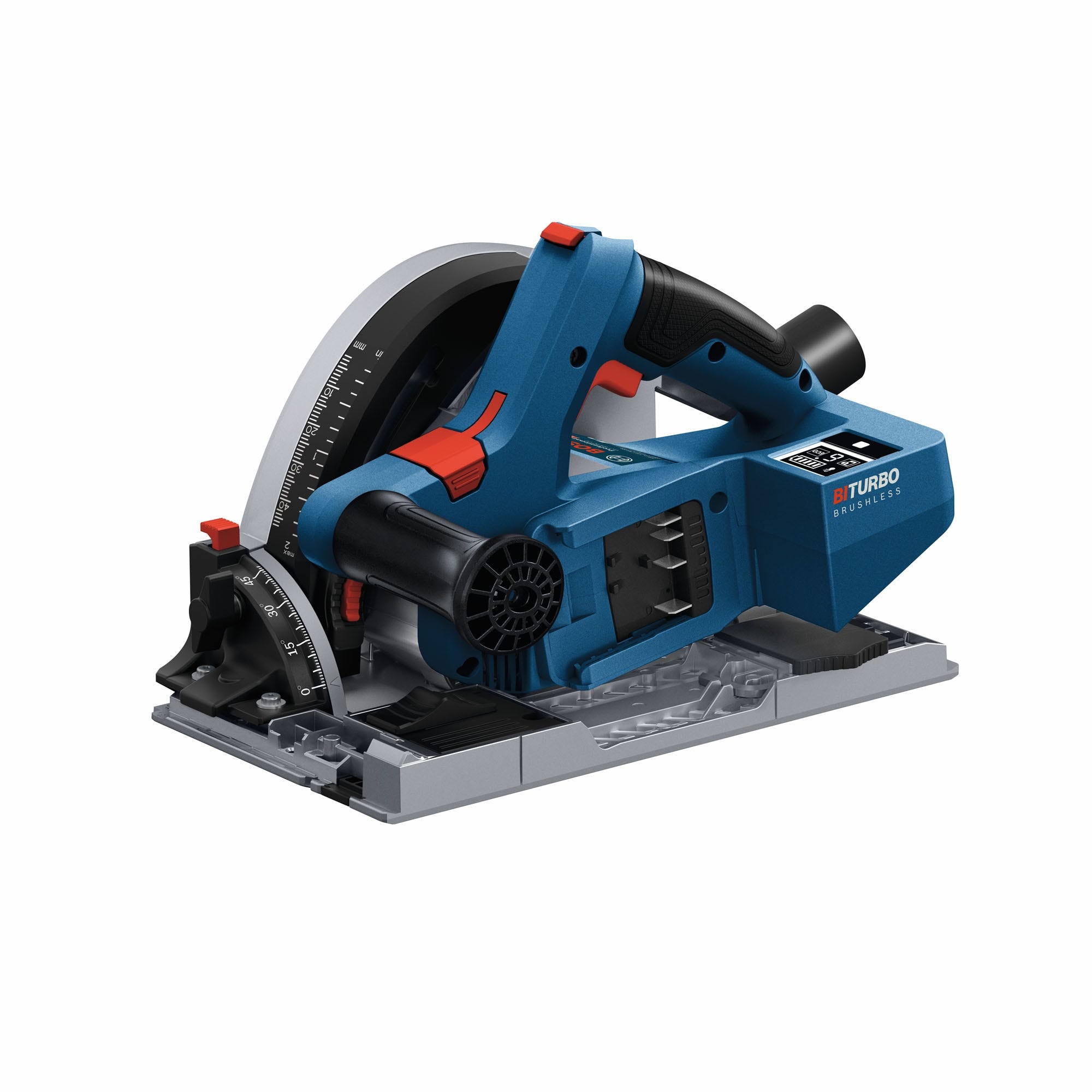 Bosch GKT18V-20GCL 18V Connected-Ready 5-1/2-Inch Track Saw with Plunge Action, Tool Only
