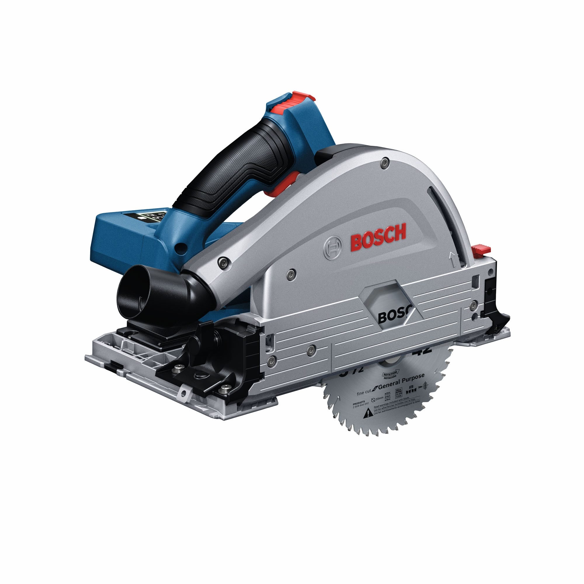 Bosch GKT18V-20GCL 18V Connected-Ready 5-1/2-Inch Track Saw with Plunge Action, Tool Only