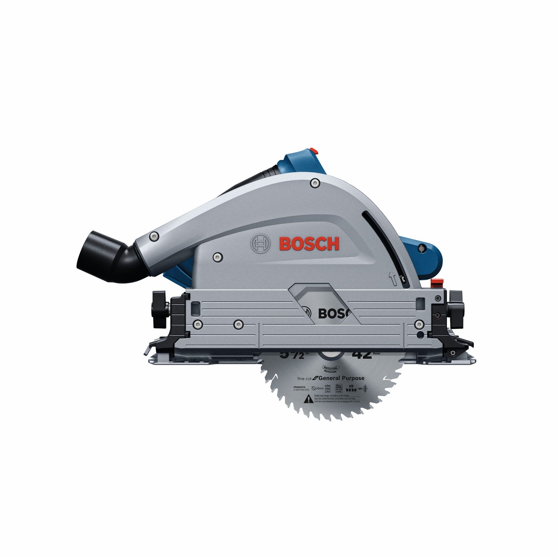 Bosch GKT18V-20GCL 18V Connected-Ready 5-1/2-Inch Track Saw with Plunge Action, Tool Only